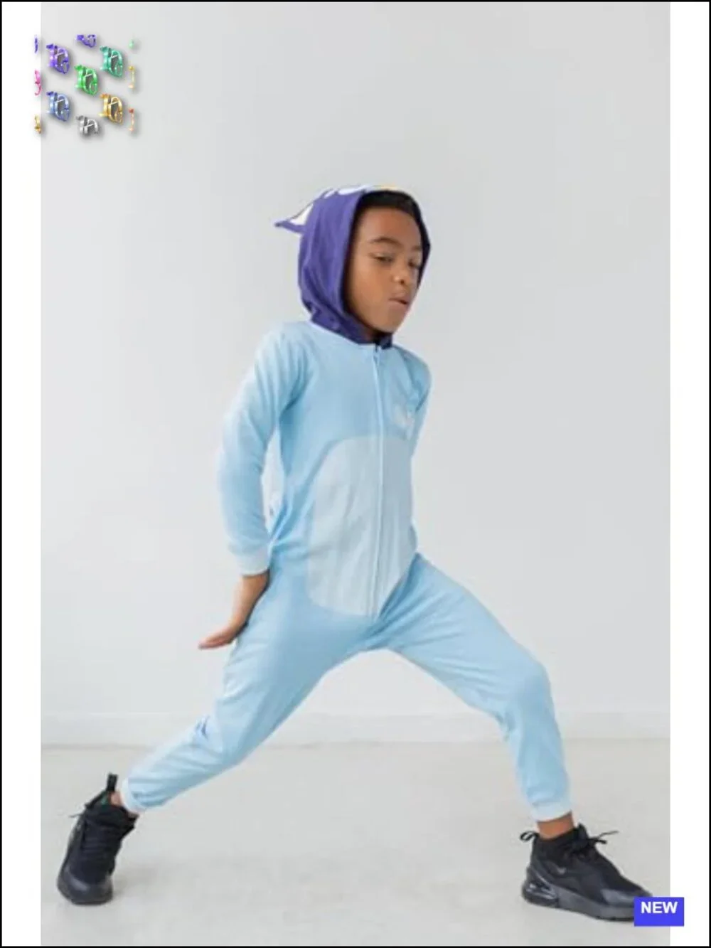 Bluey Zip Up Cosplay Coverall Costume Jumpsuit for Boys